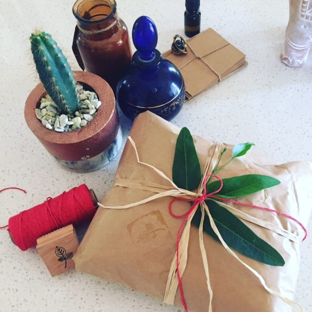 Hand gift wrapped Marie Laveau order